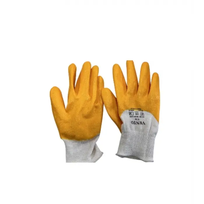 Vento V-34 Sarı Örme Pamuk İş Eldiveni