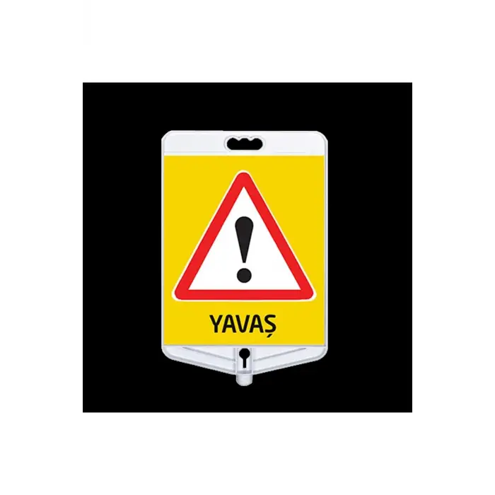 Yavaş Uyarı Tabelası