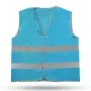 İkaz Yeleği Reflektifli Fosfor Mavi