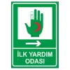 İlk Yardım Odası Levhası