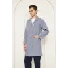 Mervem Erkek Gri İş Önlüğü Alpaka