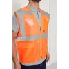 Mühendis Tipi İkaz Yeleği (TURUNCU)