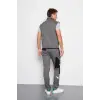 Orange Safety Gri Takım Berlin Harman Karışımı Yelek + Pantolon