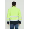 Orange Safety Sarı Softshell Mont Reflektörlü