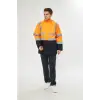 Orange Safety Turuncu Parka Oxford Reflektörlü