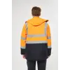 Orange Safety Turuncu Parka Oxford Reflektörlü