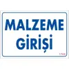 Pvc Levha Malzeme Girişi 17,5*25 cm