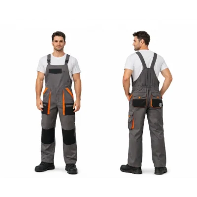 Orange Safety WorkPro Bahçıvan Tulumu Gri