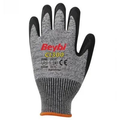 Beybi CL300 Lateks Kaplı Kesilmeye Dirençli Eldiven