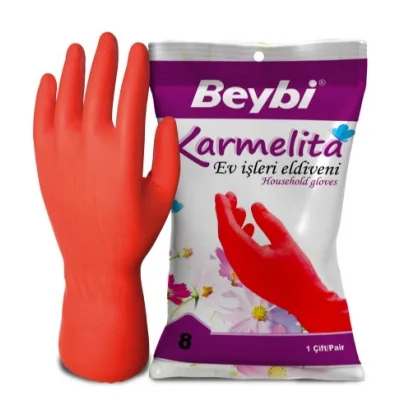 Beybi Karmelita Bulaşık Eldiveni