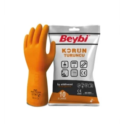 Beybi Korun Turuncu İş Eldiveni - Usta Eldiven