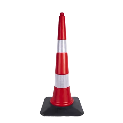 90 cm Trafik Ve Reklam Konisi (Kauçuk Tabanlı)
