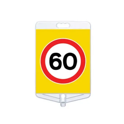 Amazi Hız Tabelası 60 Km Tek Taraflı