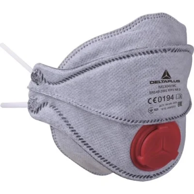 Delta Plus M1304VW FFP3 Aktif Karbonlu Kalıplı Ventilli Toz Maskesi 10'lu