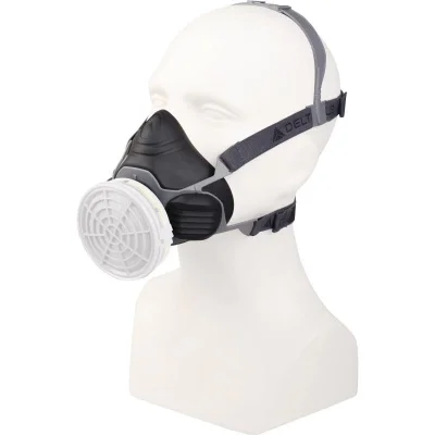 DELTA PLUS M6100 JUPITER 3 MATERYALLİ YARIM MASKE TEK KARTUŞLA KULLANIMLI