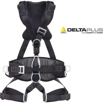 Delta Plus Puma HAR25 Bel Destekli Paraşüt Tipi Emniyet Kemeri SİYAH