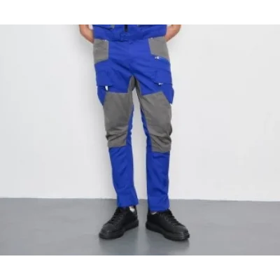 Orange Safety Sax Mavi Atina Harman Karışımı Pantolon