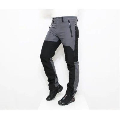 Orange Safety Softshell Gri-Siyah Pantolon