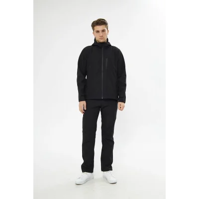 Orange Safety Softshell Siyah Mont Ceket