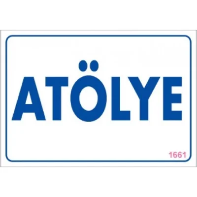 Pvc Levha Atölye 17,5*25 cm