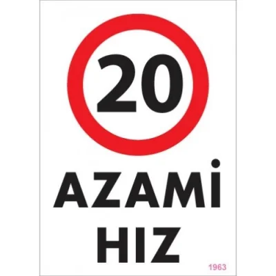 Pvc Levha Azami Hız 20 25*35 cm