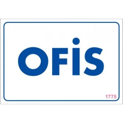 Pvc Levha Ofis 17,5*25 cm