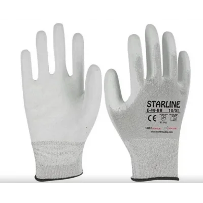 Starline E-49-BB PU (Poliüretan) Kaplı Hassas Montaj Eldiven 10 ÇİFT