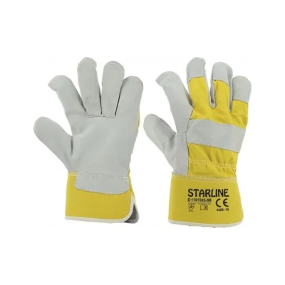 Takviyesiz Deri Eldiven / E-110192C-SR