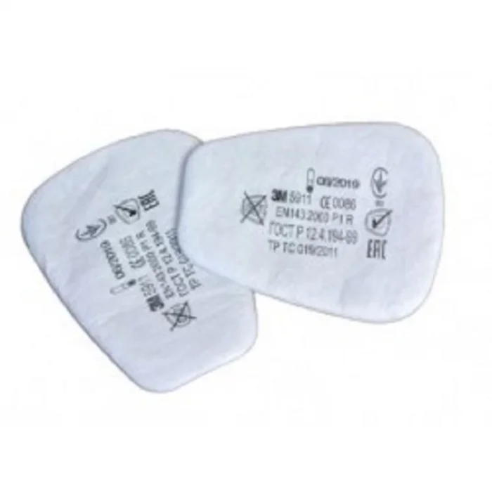 3M 5911 P1 Toz ve Sis Filtresi (1 Takım)