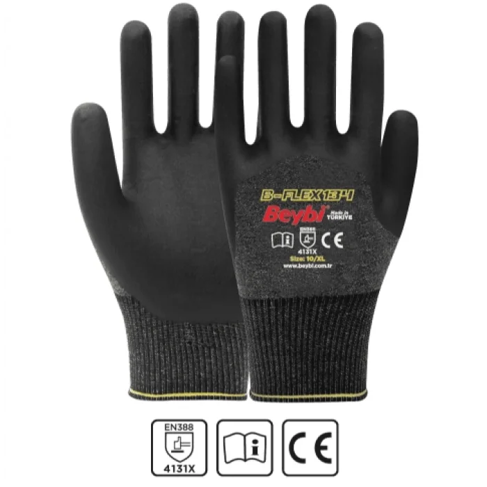 Beybi B-Flex134 Likralı Nitril Eldiven
