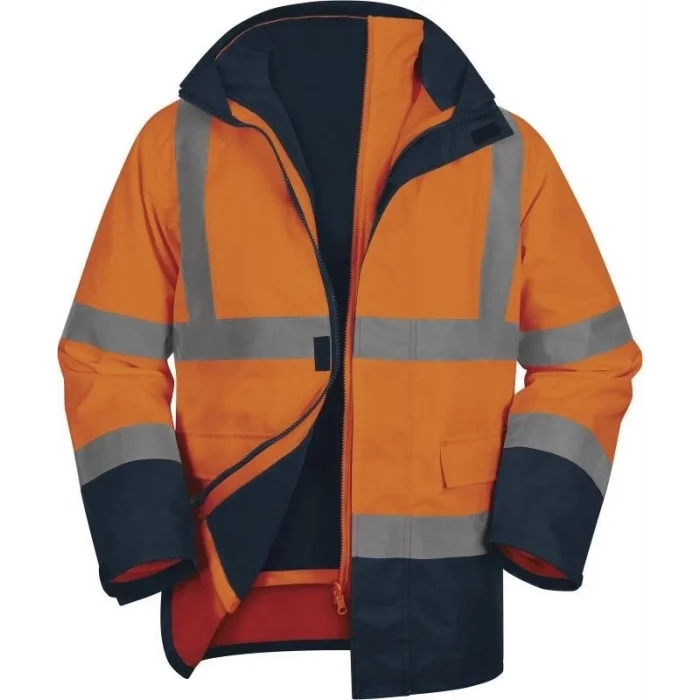 Delta Plus Speed Pu Kaplı Oxford Kumaş 5+1 Parka Turuncu