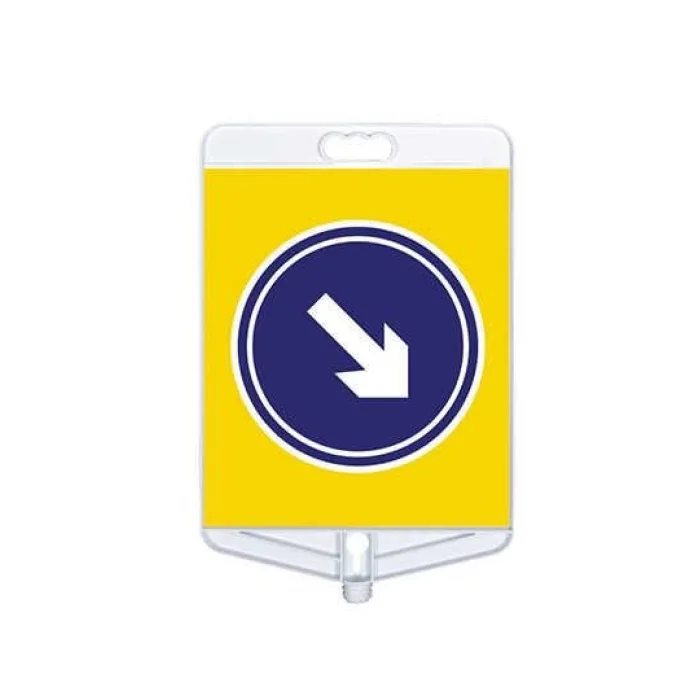 Dikdörtgen Sağdan Gidiniz Tabelası