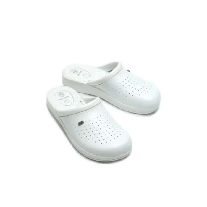 Gezer Yazlık Sabo Erkek Terlik Beyaz