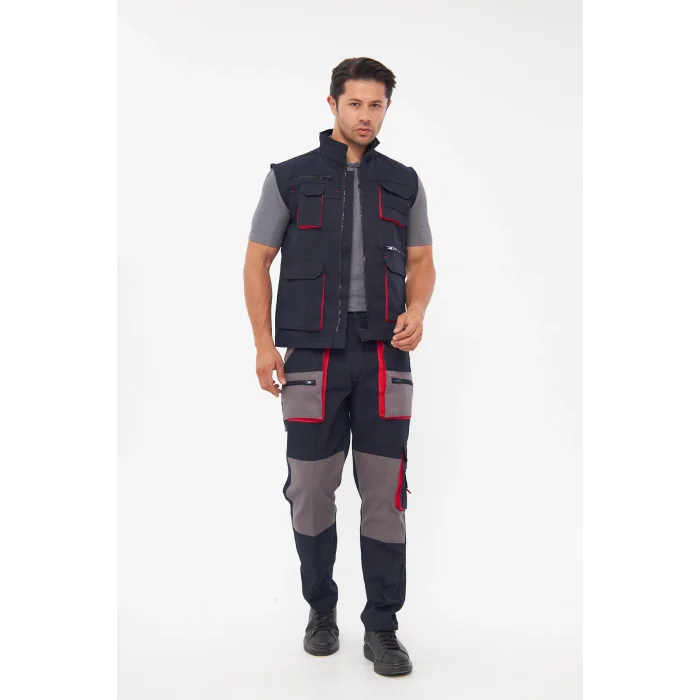 Harman Karışımı Takım Yelek+Pantolon