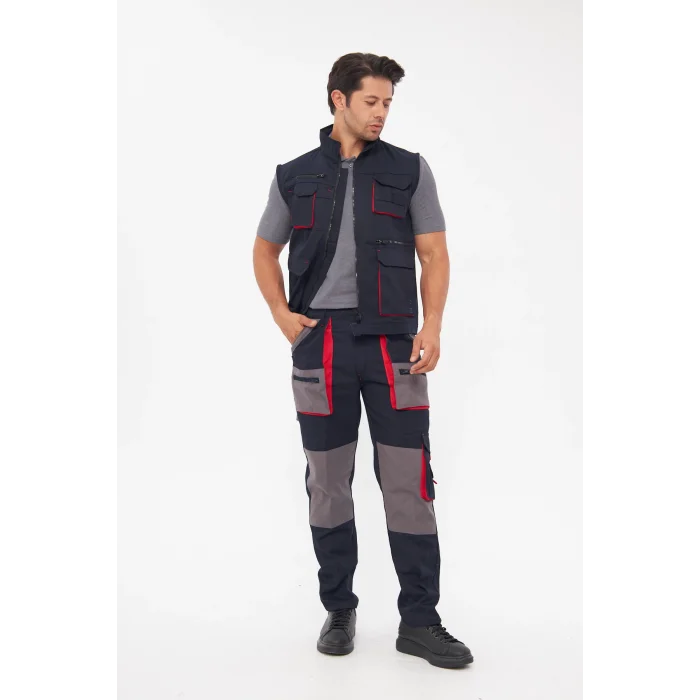 Harman Karışımı Takım Yelek+Pantolon