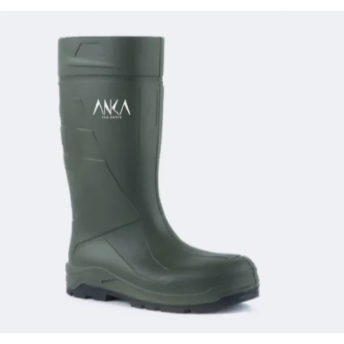 Mekap Anka Pro904 Pu Çizme Uzun Haki O4 Çelik Burunlu