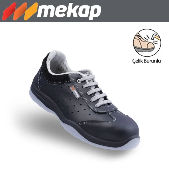 MEKAP RMK-31 HAVANA SİYAH / ÇELİK BURUNLU İŞ AYAKKABISI / S1