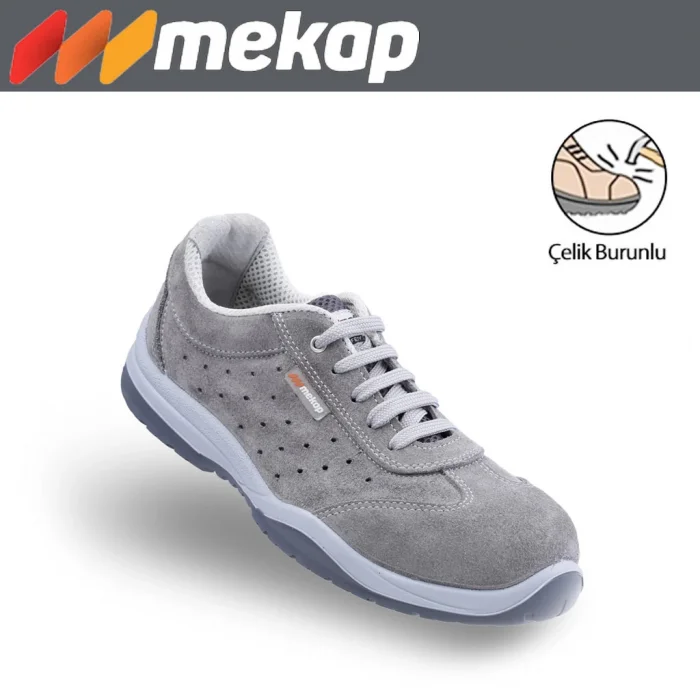 MEKAP RMK-35 HAVANA GRİ / ÇELİK BURUNLU İŞ AYAKKABISI / S1