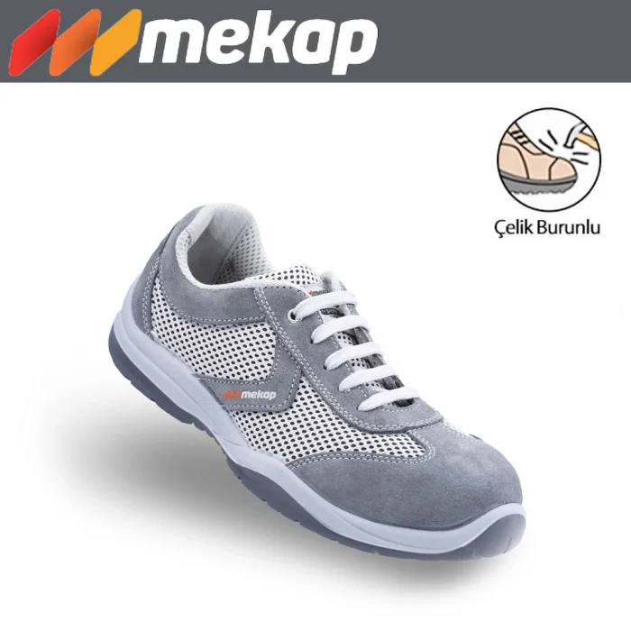 MEKAP RMK-44 SAVANA GRİ / ÇELİK BURUNLU İŞ AYAKKABISI / S1