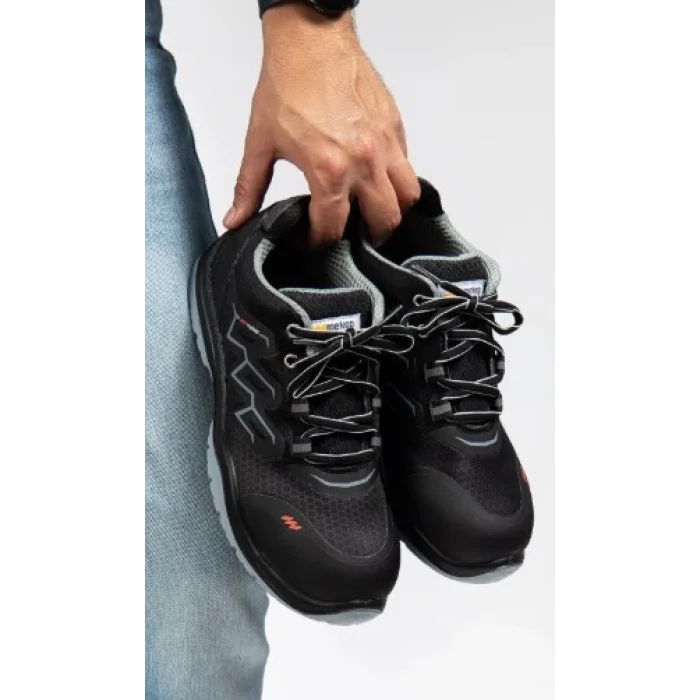 Mekap Rmk 83 S2 Alüminyum Burunlu Spor Iş Ayakkabısı 4 Mevsim Suya Karşı Dayanıklı Spor Iş Ayakkabı