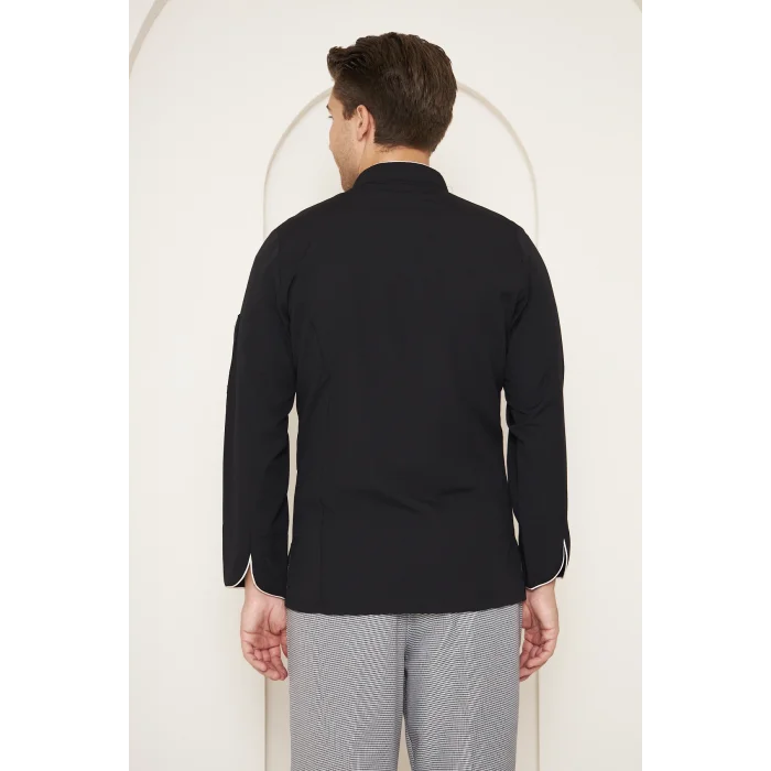 Mervem Siyah Aşçı Ceketi