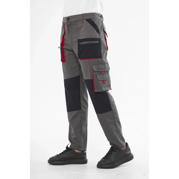 Mervem Tactical Pantolon Harman Karışımı gri