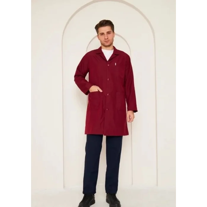 Orange Safety Erkek Bordo Önlük