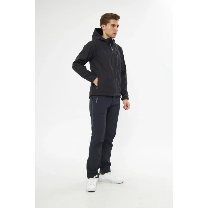 Orange Safety Gri Softshell Mont Ceket ve Pantolon Takım