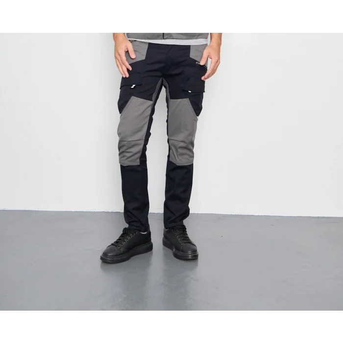 Orange Safety Harman Pantolon Mısır Siyah-Gri İş Pantolonu