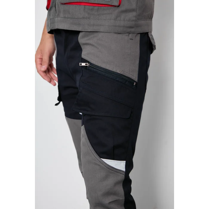 Orange Safety Harman Pantolon Mısır Siyah-Gri İş Pantolonu