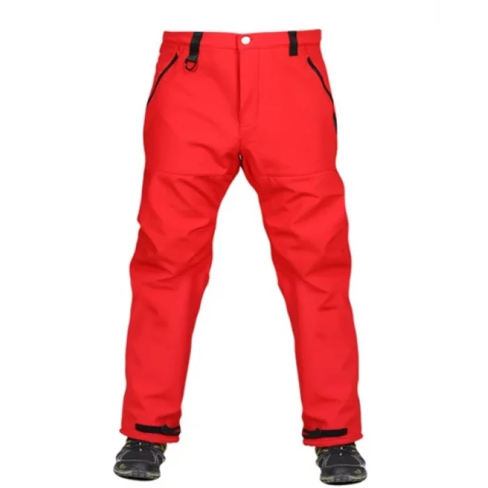 Orange Safety Softshell Kırmızı Pantolon