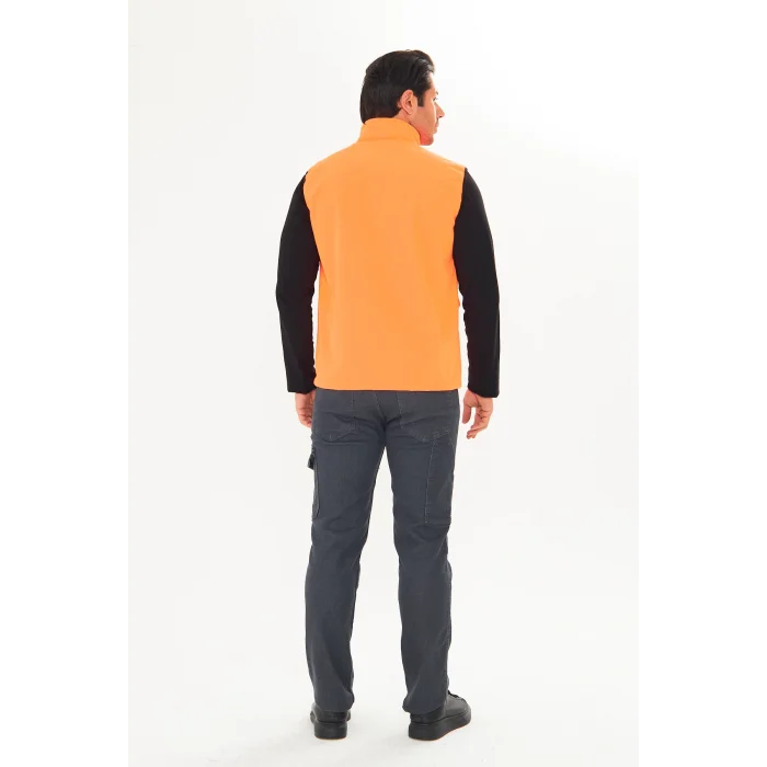 Orange Safety Softshell Turuncu Yelek