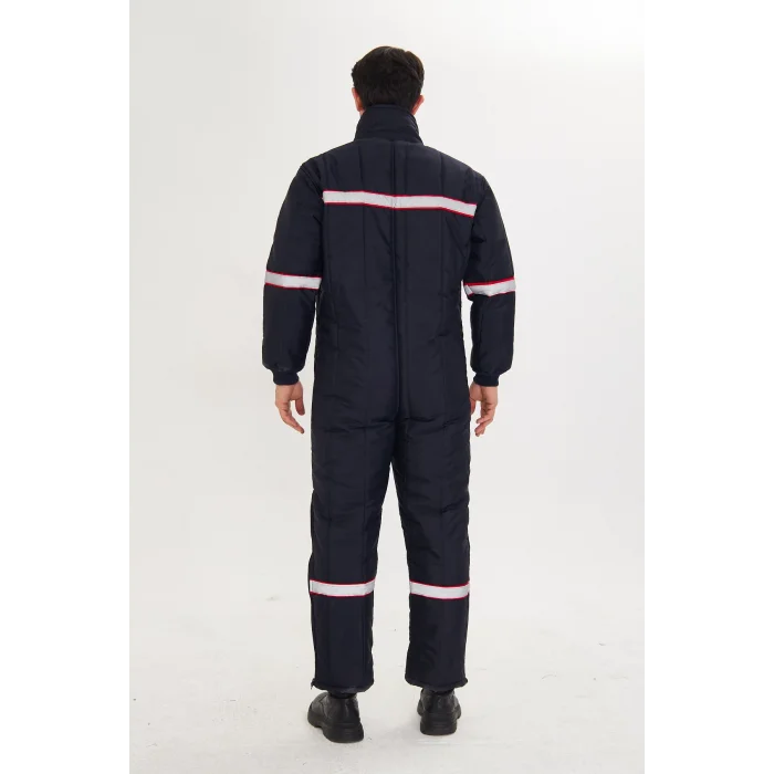 Orange SHD Şişme Soğuk Hava Tulumu Reflektörlü Lacivert