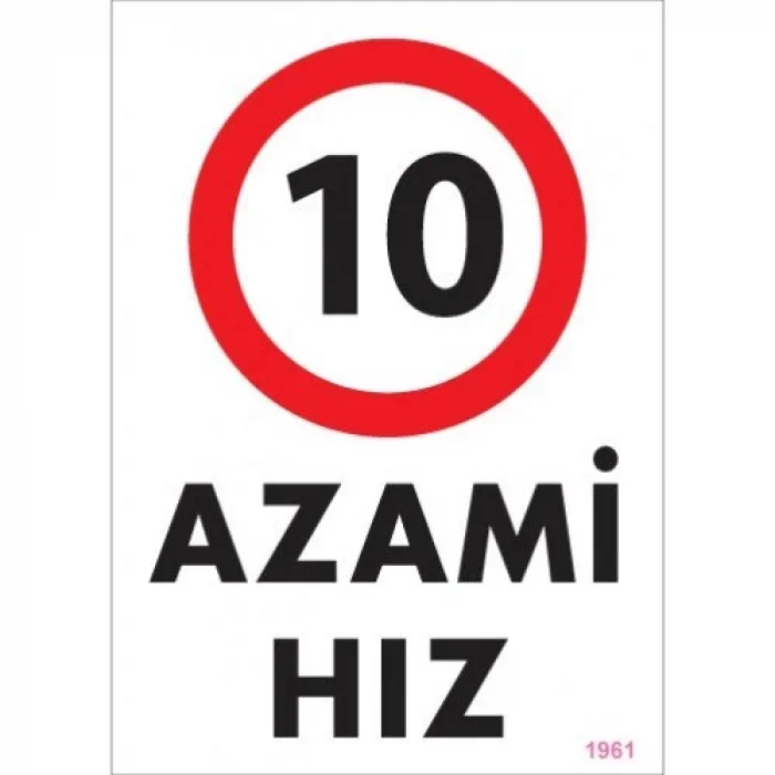 Pvc Levha Azami Hız 10 25*35 cm